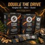 SANDAO Energy Coffee – 2 Box Personal Pack | 20 Tongkat Ali Herbal Coffee Sachets