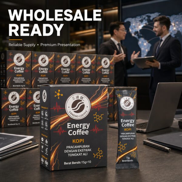 16_B2B_Wholesale_Ready SANDAO Energy Coffee – 10 Box Distributor Starter Pack | Wholesale Herbal Coffee