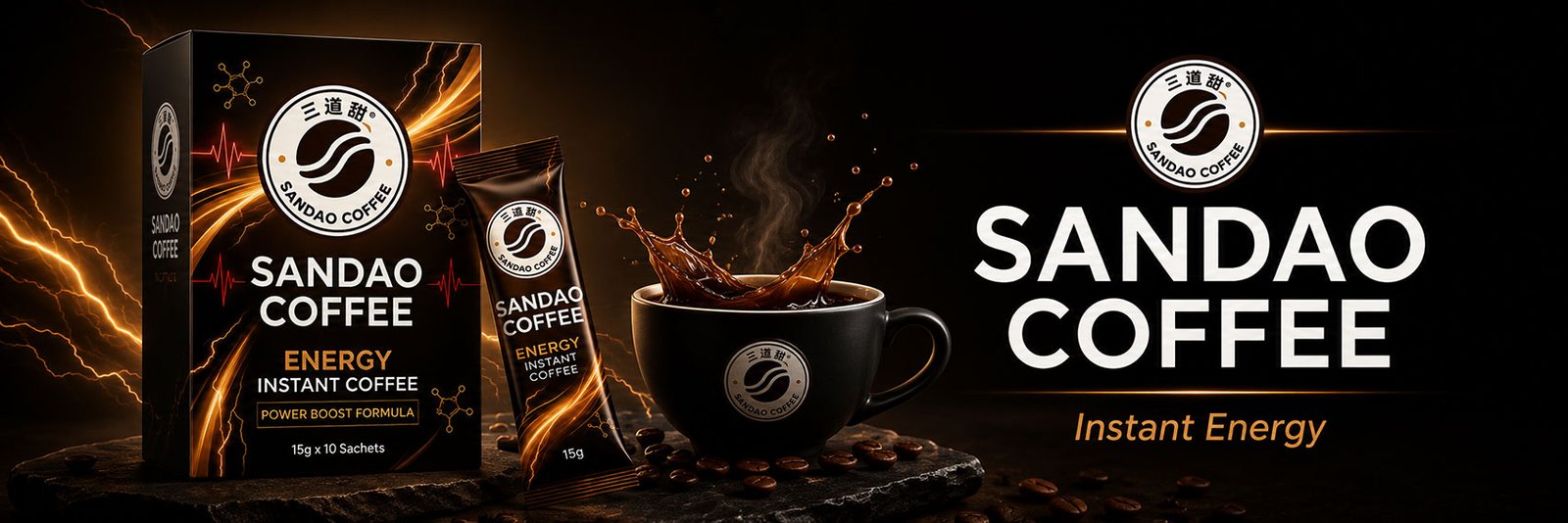 SANDAO Energy Coffee – 10 Box Distributor Starter Pack | Wholesale Herbal Coffee