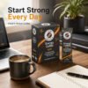 05_应用场景_Morning_Workspace SANDAO Energy Coffee – 5 Box Personal Supply Pack | 50 Herbal Coffee Sachets