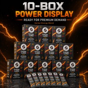 SANDAO Energy Coffee – 10 Box Distributor Starter Pack | Wholesale Herbal Coffee